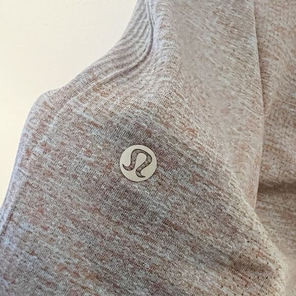 Lululemon Metal Vent Tech Polo Shirt 2.0 Size M Date Brown / Blue Nile - Picture 8 of 9